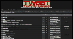 Desktop Screenshot of forum.twobt.de